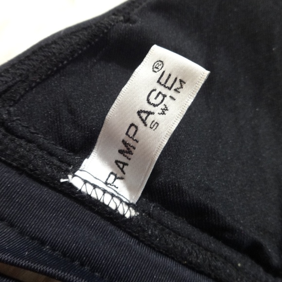 Rampage Black Sequin Halter Bikini Top - Picture 4 of 4